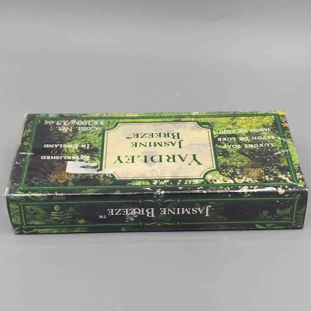 Yardley London Bath Bar Luxury Soap Discontinued Jasmine Breeze 3 Pack Sealed